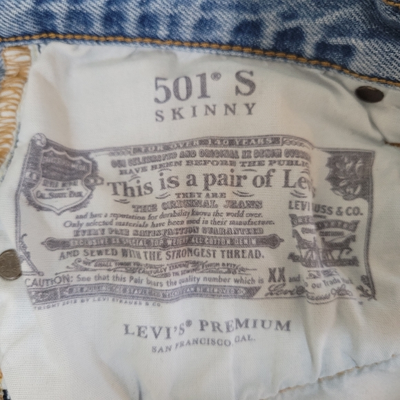 501 S Levis Jeans - Picture 11 of 13